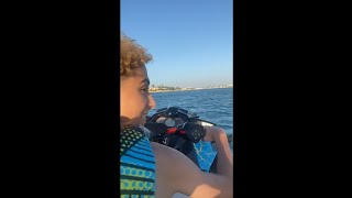 سامر المدني لايف - راكب ال ( JET SKI ) في الساحل - لايف دمار اوعا يفوتك | Samer ElMedany