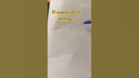 10 second artist challenge.!#art #drawing #challenge #shorts #howtodraw #tutorial #subscribe