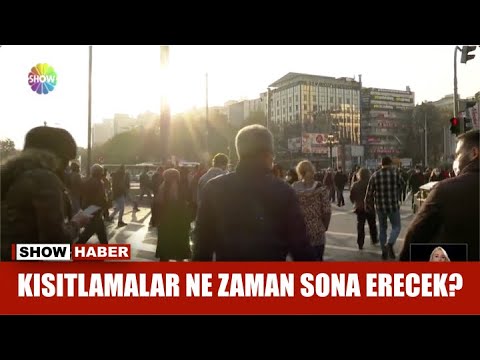 Kısıtlamalar ne zaman sona erecek?