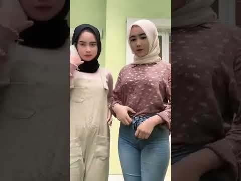 TIKTOK CEWEK JILBAB CELANA KETAT TEMBEM SALAH FOKUS TERBARU #shorts #shortvideo #short