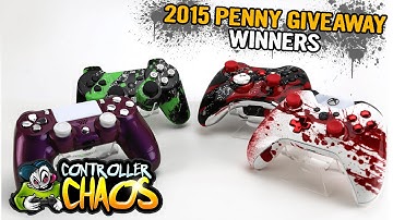 2015 Penny Giveaway Winners - Custom Controllers - Controller Chaos