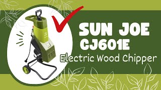 🌳Sun Joe Electric Wood Chipper🌳 Review