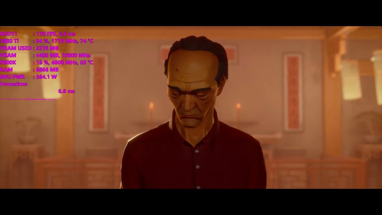 Sifu is my Waifu.. RTX 3080 Ti 4K Benchmark