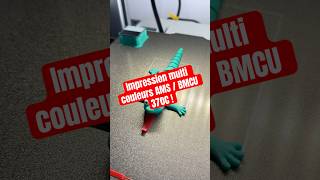 Impression multi couleurs AMS / BMCU 370C ! #3dprint #imprimante3d #bambustudio #bambuhandy #bmcu