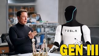 Elon Musk Leaked Tesla Bot Optimus Gen 3 Real Price and Specs