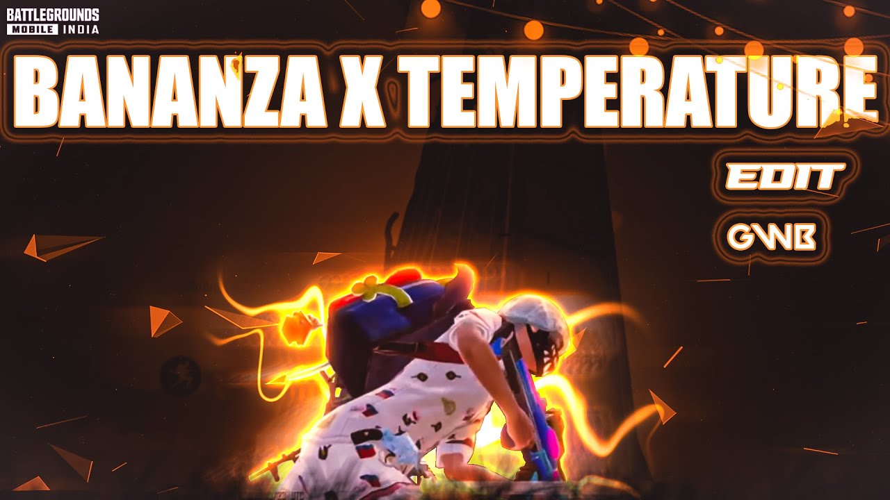 Bananza x Temperature Edit BGMI | 60 FPS Montage || Edited By @bhaveshgamer17 #bgmi