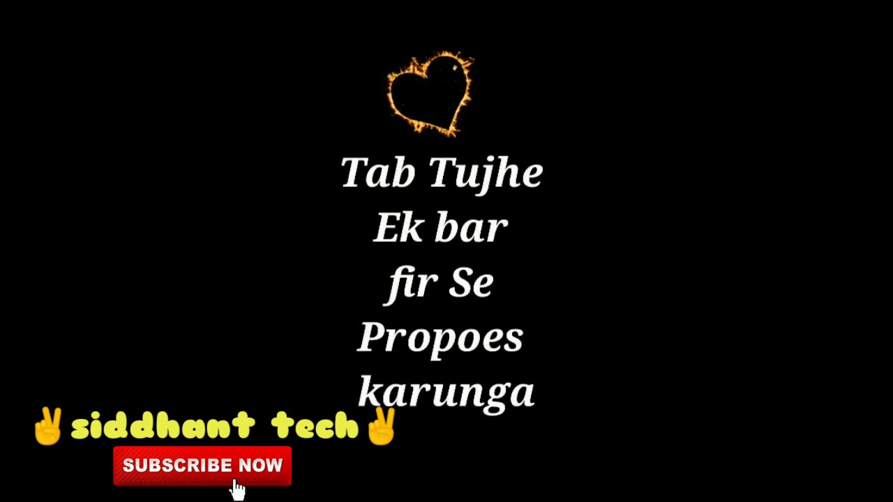 Romantic WhatsApp status 
