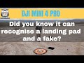 Dji mini 4 pro can recognise a landing pad and a fake one  shaunthedrone