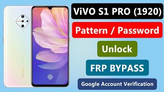 Vivo S1 Pro Pattern/ Password Unlock | Vivo S1 Pro Hard Reset | Vivo FRP Bypass ( Google Account )