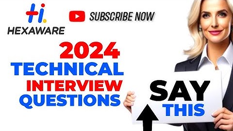 Hexaware Technische interviewvragen en -antwoorden
