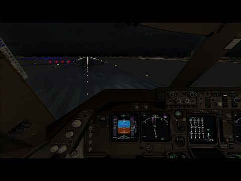 FSX • PMDG Boeing 747-400(BCF) RR RB211 • amazing sound! • takeoff from BLQ