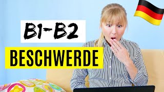 Schreibe den perfekten Beschwerdebrief Prüfung Deutsch B1 B2