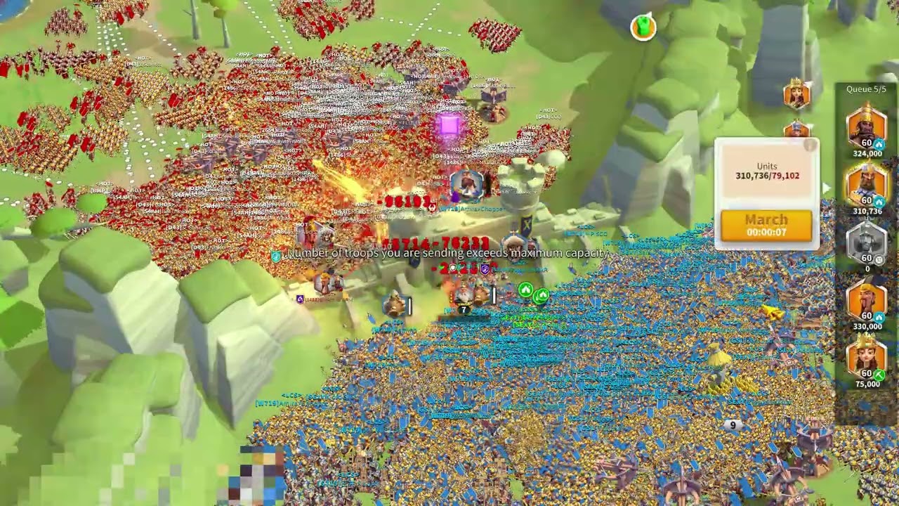 Rise Of Kingdoms - F2P | Tides of War | Level 7 Pass pt.5