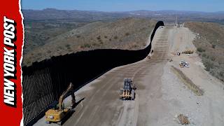 Massive Border Wall Expansion Underway as Roads and Secondary Barriers Take Shape