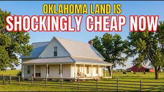 Oklahoma Farmhouses With Land Are Shockingly Cheap Right Now (2026 Deals) Oklahoma Farmhouses With Land Are Shockingly Cheap Right Now (2026 Deals)