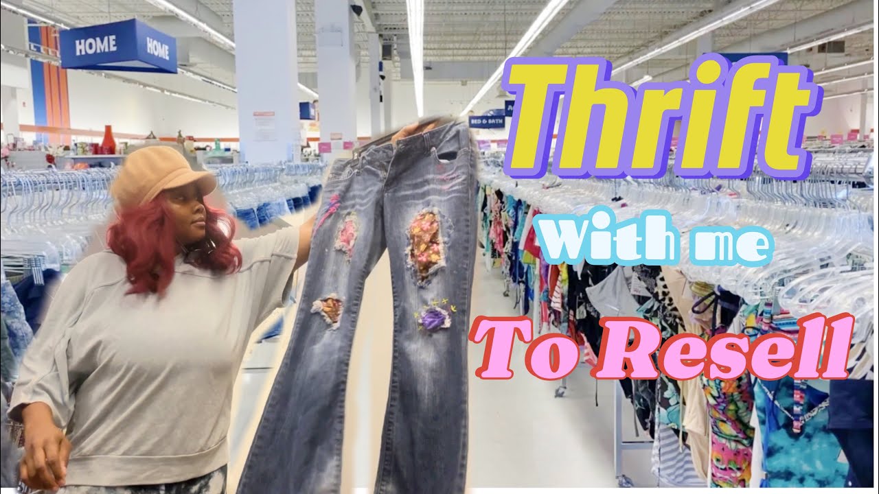 Come thrift with me at goodwill + (haul to resell on ebay, poshmark and ...