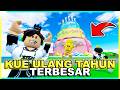 Aku Bikin KUE ULANG TAHUN TERBESAR Di Brookhaven! (Roblox Brookhaven 🏡 RP)