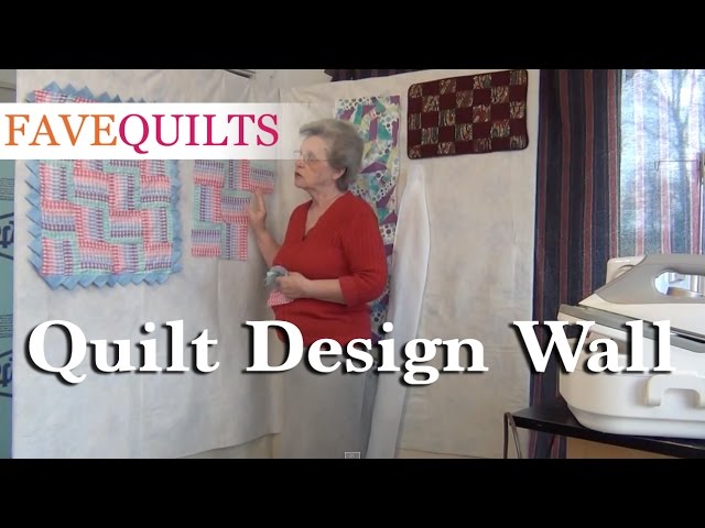 Quilt Design Wall Alternative #quilting #sewingroom Sewing room