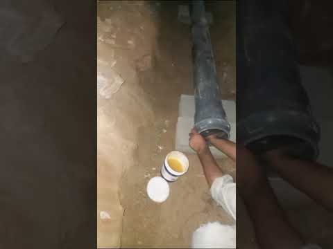 طريقة ربط مواسير الصرف الصحي