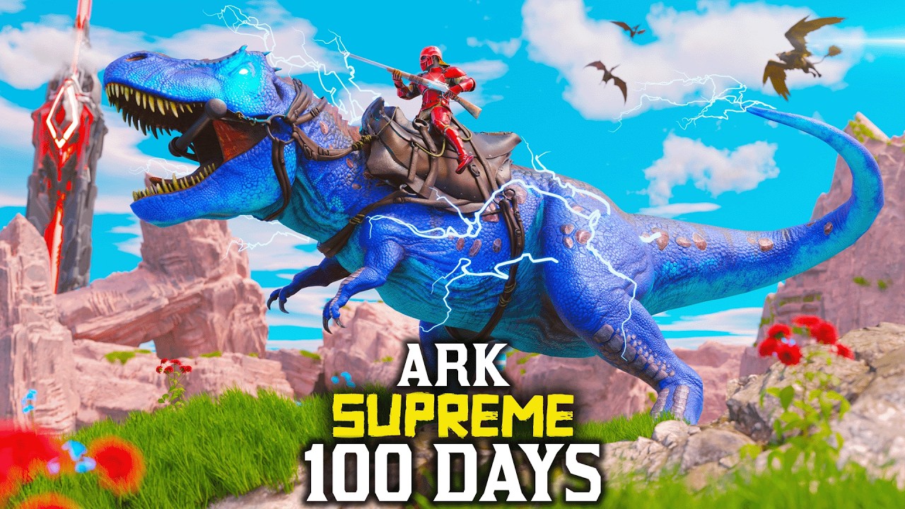 I Spent 100 Days in Ark Supreme Ascended... Here's What Happened
