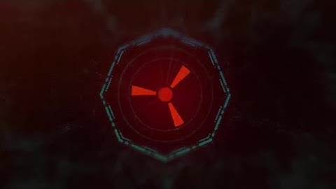 Attention Nuclear HUD UI Stock Motion Graphics