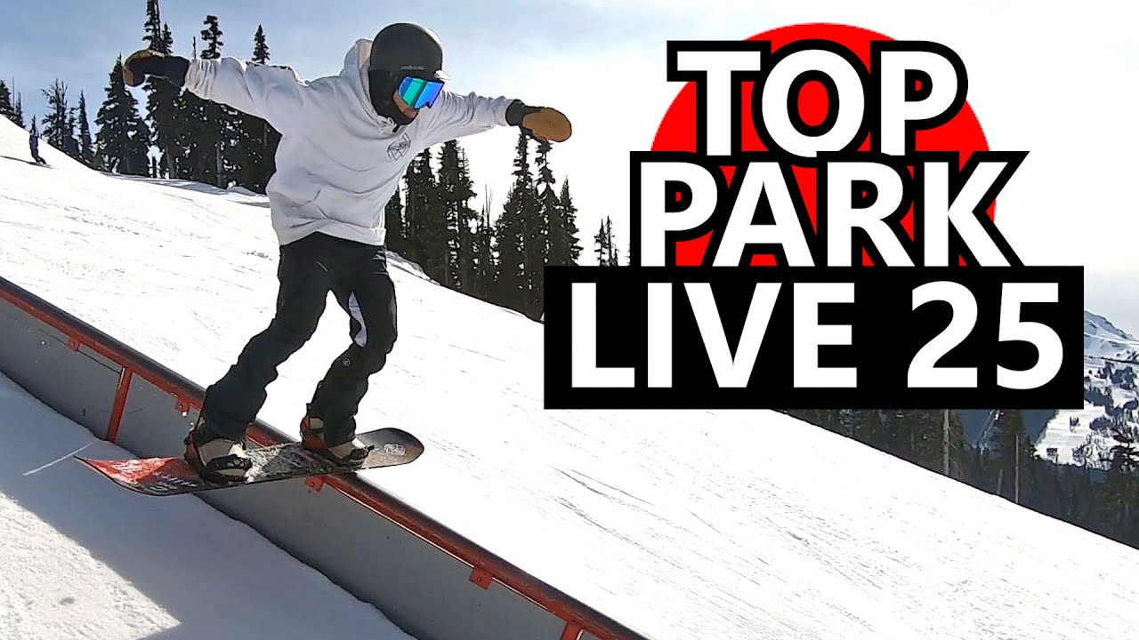 Top Terrain Parks - Live for 25 Snowboard Show