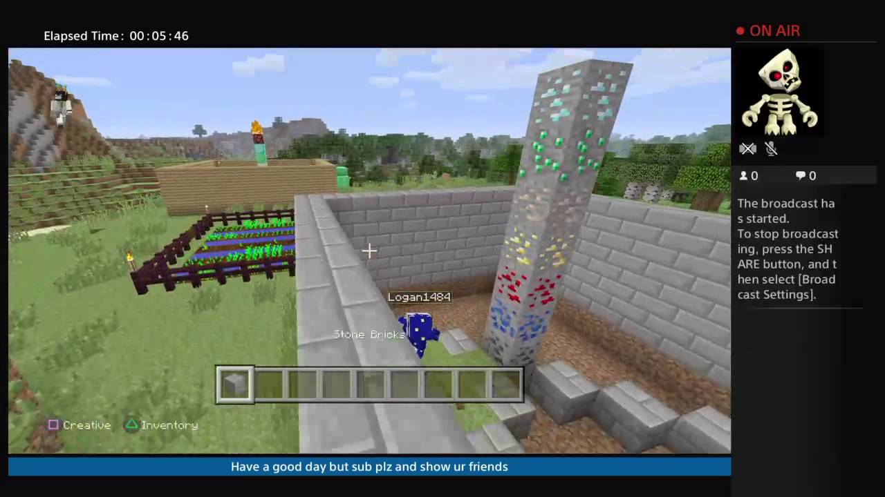 Minecraft Logan Minecraft w logan - YouTube