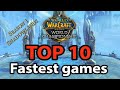 Top 10 AWC Fastest Games, Season 1 | World of Warcraft, Shadowlands