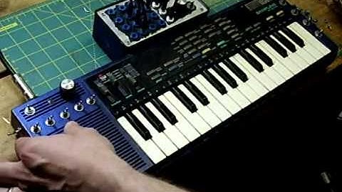 Circuit Bent Casio SK-1 Keyboard/Synth video 2 by Statikstramentz