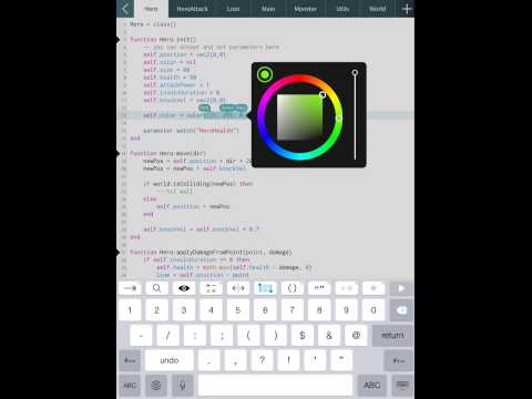 Codea App Preview