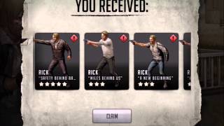 Walking Dead : Road to Survival - EPIC 5 STAR Rick Grimes Pulled!