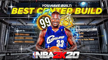 I FOUND THE MOST OVERPOWERED CENTER BUILD IN NBA2K20 AFTER PATCH 15HOW TO MAKE THE BEST CENTER BUILD