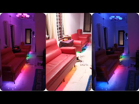 Simple pixel, neopixel, fastled, wa2811, with attiny or arduino very easy decoraton/party light mod