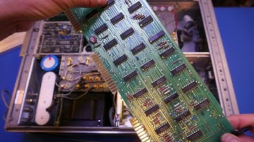 Inside an HP 8671A Microwave Frequency Synthesizer