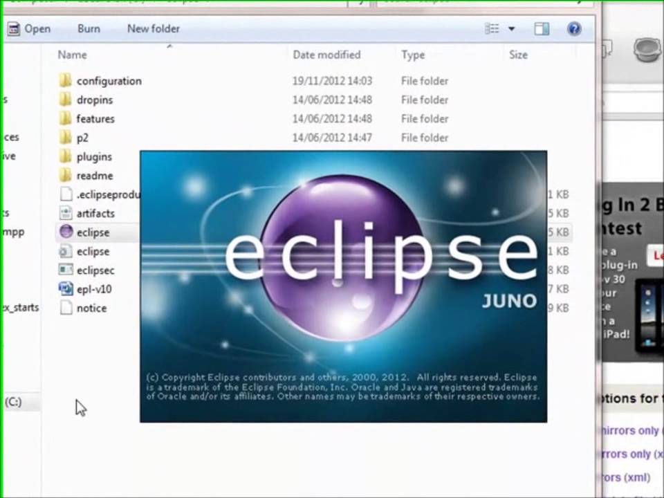 Installing Eclipse For Java Developers YouTube