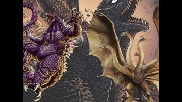 Godzilla In Hell Vs Random Monsters #debate #godzillainhell #monsterverse #godzilla #shorts