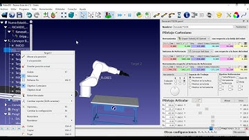 Programacion de robot en RoboDK.