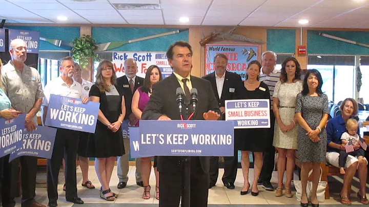 State Senator Thad Altman Speaks at Rick Scott Cam...