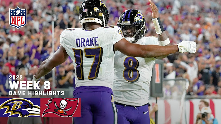 Baltimore Ravens vs. Tampa Bay Buccaneers | 2022 Week 8 Game Highlights