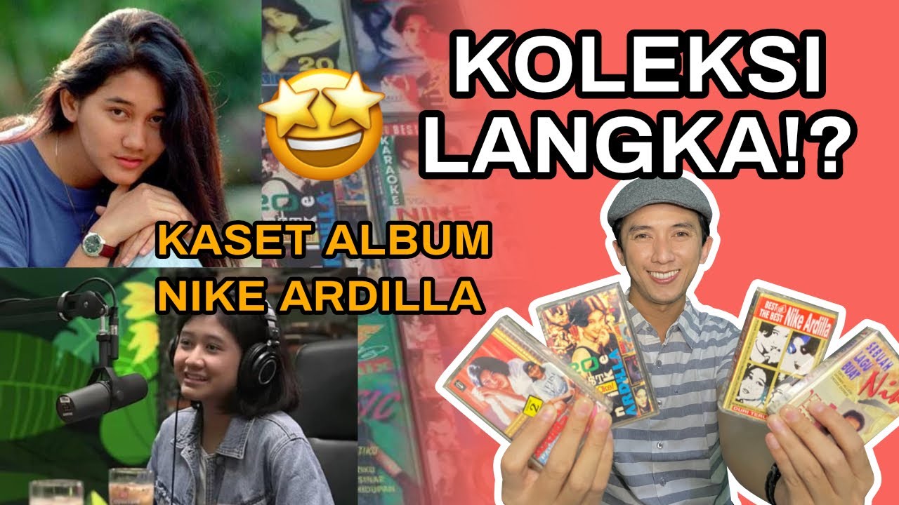 KOLEKSI LANGKA?! | Bongkar Koleksi Jadul Album Kaset Lagu Nike Ardilla