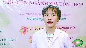 Nên Học Nghề Thẩm Mỹ Ở Đâu Tốt Nhất TPHCM - Cảm Nhận Học Viên Cali PV2