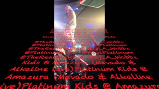 Platinum Kids - Mavado & Alkaline @ Amazura (Live) 2014