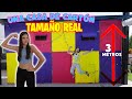 HOUSE TOUR de la SUPER MANSION de CARTON TAMAÑO REAL | AnaNANA TOYS