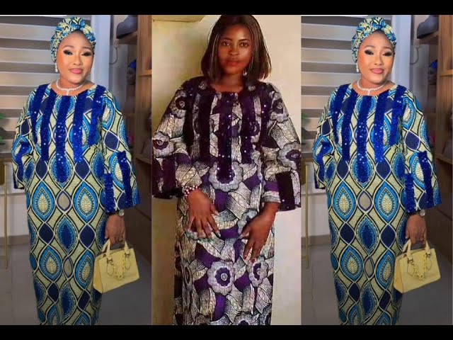 how to cut african dress How to sew an African print A-line dress with an A-line sleeve and pockets