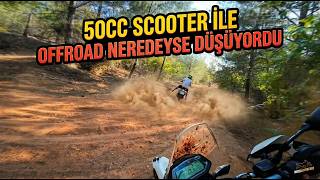 50 Cc Scooter İle Offroad - Antalya Güver Kanyonunda Stabi̇li̇ze Yollari Keşfetti̇k