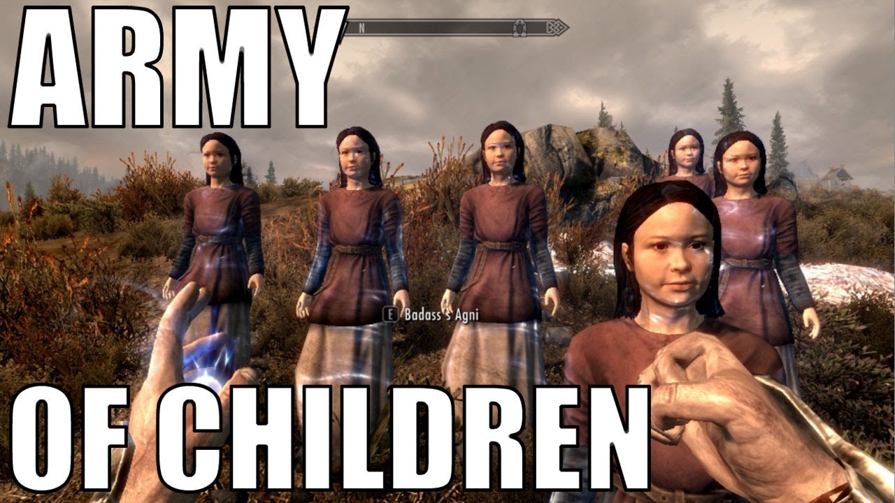 Barnarmé i Skyrim