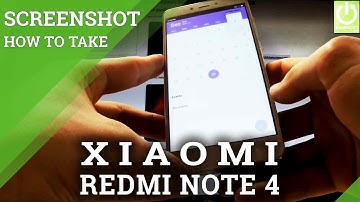 How to Taks Screenshot on XIAOMI Redmi Note 4 - Screenshot Tutorial