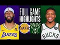 LAKERS at BUCKS | FULL GAME HIGHLIGHTS | March 26, 2024 image