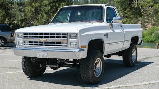 1987 Chevrolet V10 4x4 Pickup Walk-around Video