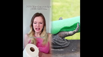 #pov Kids when you’re in a public restroom.. #story #acting #relatable